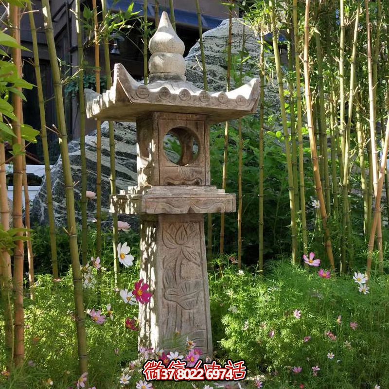 華麗的青石燈籠,點(diǎn)綴你的園林 華麗的青石燈籠,點(diǎn)綴你的園林