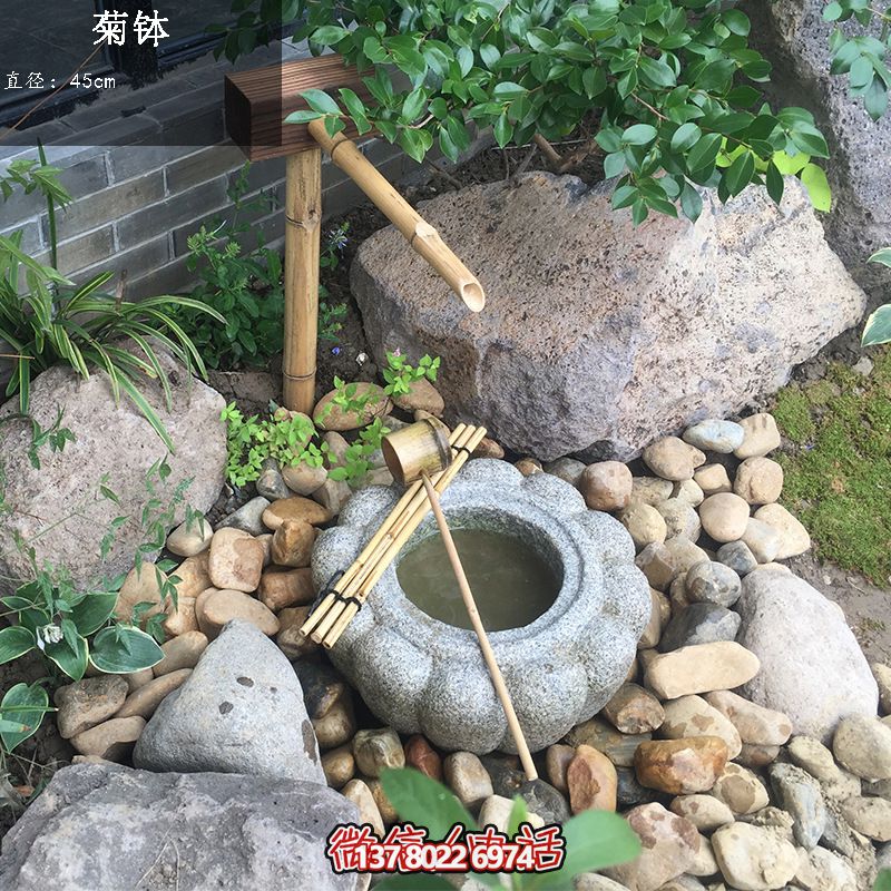 復古風格日式庭院噴泉 復古風格日式庭院噴泉
