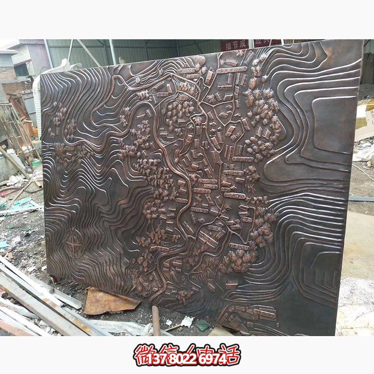 精致雅致的園林景觀浮雕、壁畫及雕塑裝置的完美結(jié)合