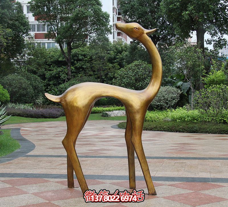 “不銹鋼梅花鹿雕塑,為公園增添藝術氣息” “不銹鋼梅花鹿雕塑,為公園增添藝術氣息”