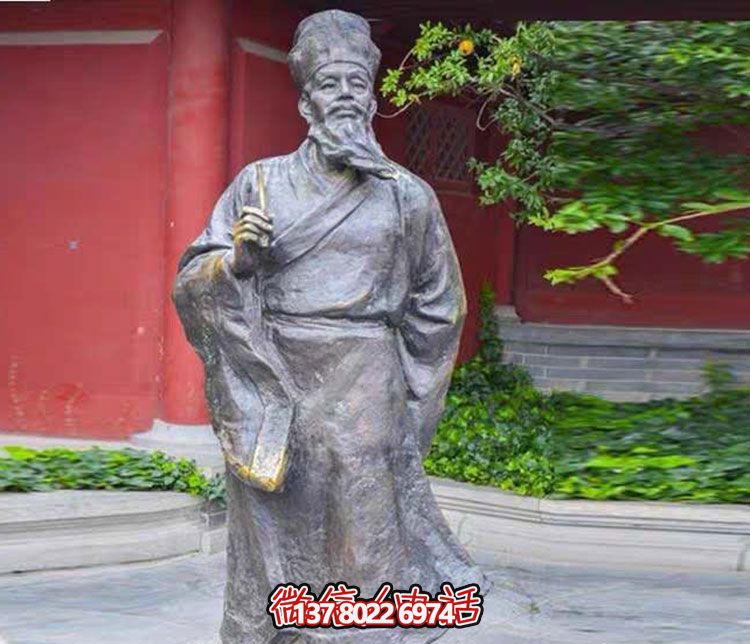 大學(xué)校園北宋文學(xué)家蘇軾銅雕 大學(xué)校園北宋文學(xué)家蘇軾銅雕