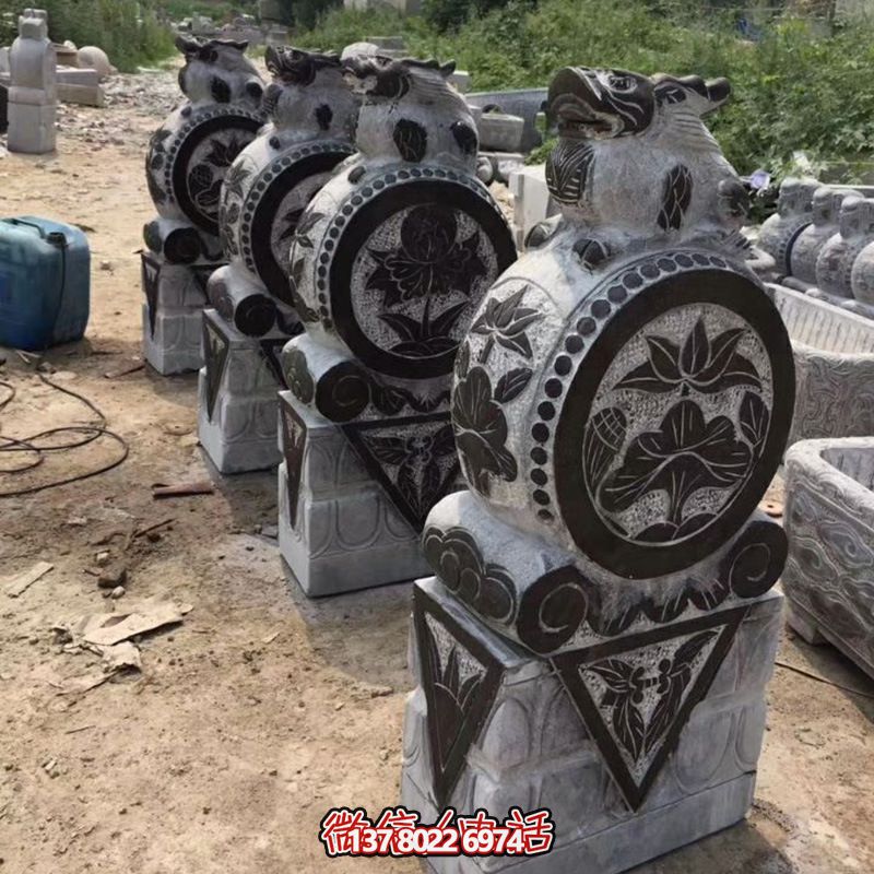 大理石仿青古代無(wú)雕刻門墩擺件 大理石仿青古代無(wú)雕刻門墩擺件